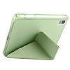 Eiroo Fold iPad mini 6 2021 Kalemlikli Standl Mavi Klf - Resim 2