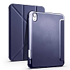 Eiroo Fold iPad mini 6 2021 Kalemlikli Standl Lacivert Klf