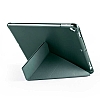 Eiroo Fold iPad 10.2 2020 Kalemlikli Standl Lacivert Klf - Resim 2