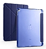 Eiroo Fold iPad 10.2 2020 Kalemlikli Standl Lacivert Klf