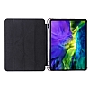 Eiroo Fold iPad Pro 12.9 2020 Kalemlikli Standl Siyah Klf - Resim 1