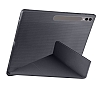 Eiroo Fold Samsung Galaxy Tab S9 / Tab S9 FE Kalemlikli Standl Siyah Klf - Resim 2