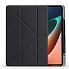 Eiroo Fold Xiaomi Pad 5 Kalemlikli Standl Siyah Klf - Resim 1
