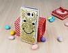 Eiroo Funny Face Samsung Galaxy Note 5 Iltl effaf Rubber Klf - Resim: 2