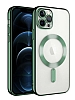 Eiroo Gbox iPhone 11 Pro Max Macsafe zellikli Kamera Korumal Yeil Silikon Klf