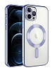 Eiroo Gbox iPhone 13 Pro Max Macsafe zellikli Kamera Korumal Lila Silikon Klf