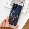Eiroo Gbox Samsung Galaxy S23 Ultra Macsafe zellikli Kamera Korumal Siyah Silikon Klf - Resim: 2