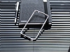 Eiroo General Mobile Discovery 2 Mini Metal Bumper ereve Silver Klf - Resim: 2