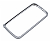 Eiroo General Mobile Discovery Round Metal Bumper ereve Silver Klf - Resim 1
