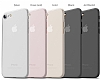 Eiroo Ghost Thin iPhone SE 2020 Ultra İnce Siyah Rubber Kılıf - Resim: 4