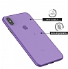 Eiroo Ghost Thin iPhone X / XS Ultra nce Mor Rubber Klf - Resim: 2