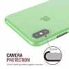 Eiroo Ghost Thin iPhone X / XS Ultra nce Yeil Rubber Klf - Resim: 2
