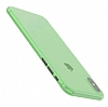 Eiroo Ghost Thin iPhone X / XS Ultra nce Yeil Rubber Klf - Resim: 1