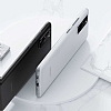 Eiroo Ghost Thin Samsung Galaxy S20 Ultra Beyaz nce Rubber Klf - Resim: 4