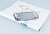 Eiroo Glace iPhone SE / 5 / 5S Tal Siyah Kenarl effaf Silikon Klf - Resim: 1