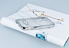 Eiroo Glace Samsung Galaxy J1 Ace Silver Tal Kenarl effaf Silikon Klf - Resim: 1