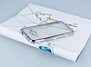 Eiroo Glace Samsung Galaxy J2 Silver Tal Kenarl effaf Silikon Klf - Resim: 2