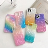 Eiroo Glitter Marble iPhone 11 Mermer Desenli Mor Silikon Klf - Resim: 3