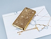 Eiroo Glows iPhone 6 / 6S Tal Gold Rubber Klf - Resim: 1