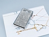 Eiroo Glows Samsung Galaxy A3 Tal Silver Rubber Klf - Resim: 1