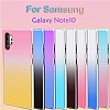 Eiroo Gradient Samsung Galaxy Note 10 Geili Mor Silikon Klf - Resim: 2