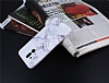 Eiroo Granit Huawei Mate 20 Lite Beyaz Silikon Klf - Resim 3