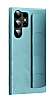 Eiroo Grip Samsung Galaxy S24 Ultra Standl Mavi Rubber Klf