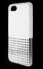 Eiroo Half Glare iPhone 6 Plus / 6S Plus Silver Silikon Klf - Resim 1