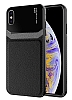 Eiroo Harbor iPhone X Siyah Silikon Klf