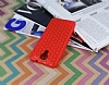 Eiroo Honeycomb General Mobile Android One Kırmızı Silikon Kılıf - Resim: 2