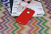 Eiroo Honeycomb iPhone 6 / 6S Kırmızı Silikon Kılıf - Resim: 2