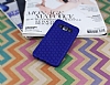 Eiroo Honeycomb Samsung Galaxy A3 Lacivert Silikon Kılıf - Resim: 1