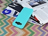 Eiroo Honeycomb Samsung Galaxy E5 Su Yeşili Silikon Kılıf - Resim: 2