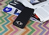 Eiroo Honeycomb Samsung Galaxy E5 Siyah Silikon Kılıf - Resim: 2