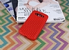 Eiroo Honeycomb Samsung Galaxy Grand 2 Kırmızı Silikon Kılıf - Resim: 1
