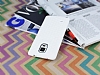 Eiroo Honeycomb Samsung N9100 Galaxy Note 4 Beyaz Silikon Kılıf - Resim: 2
