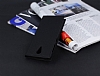 HTC Desire 620 Gizli Mknatsl ift Pencereli Siyah Klf - Resim: 2