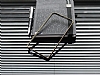 Eiroo HTC Desire 820 Gold izgili Siyah Metal Bumper Klf - Resim 1