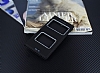 HTC One A9 Gizli Mknatsl ereveli Siyah Deri Klf - Resim 1