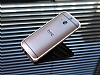 Eiroo HTC One M8 Silver Metal Bumper ereve Klf - Resim 3
