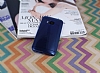 HTC One M9 Ultra nce effaf Mavi Silikon Klf - Resim: 2