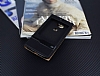 Huawei G8 Gizli Mknatsl Pencereli Siyah Deri Klf - Resim 1