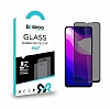 Eiroo Huawei Y6P Full Privacy Tempered Glass Cam Ekran Koruyucu