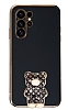Eiroo Samsung Galaxy S23 Ultra Lks Ay Standl Siyah Silikon Klf
