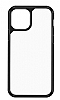 Eiroo Hybrid Color iPhone 11 Siyah Silikon Klf - Resim: 4