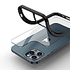 Eiroo Hybrid Color iPhone 11 Pro Max Krmz Silikon Klf - Resim: 1
