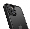 Eiroo Hybrid Color iPhone 13 Siyah Silikon Klf - Resim: 7