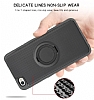 Eiroo Infinity Ring iPhone 6 / 6S Selfie Yzkl Siyah Silikon Klf - Resim 8