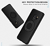 Eiroo Infinity Ring Samsung Galaxy S9 Plus Selfie Yzkl Siyah Silikon Klf - Resim 3