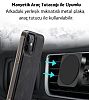 Eiroo iPhone 11 Czdanl Manyetik Siyah Deri Klf - Resim: 6